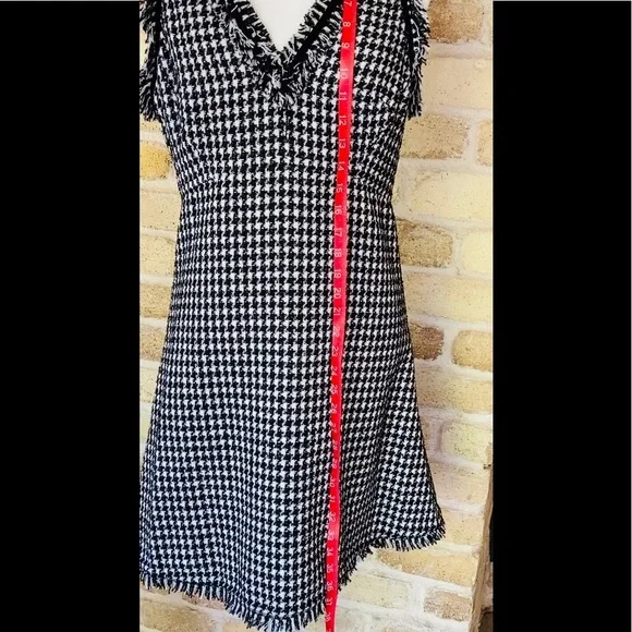 Kate Spade Houndstooth Tweed Dress NWT